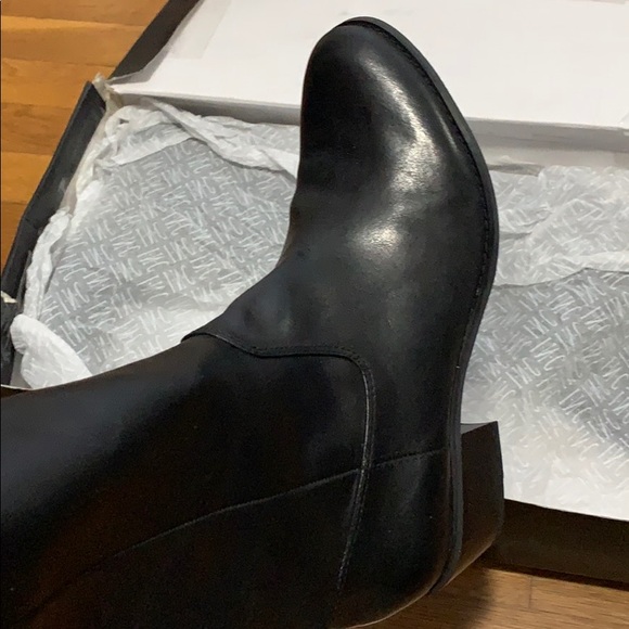 NWB!! I.N.C. Over the knee black leather boots!! - Picture 8 of 9